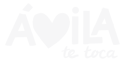Logo Avila Te Toca Mini Blanco